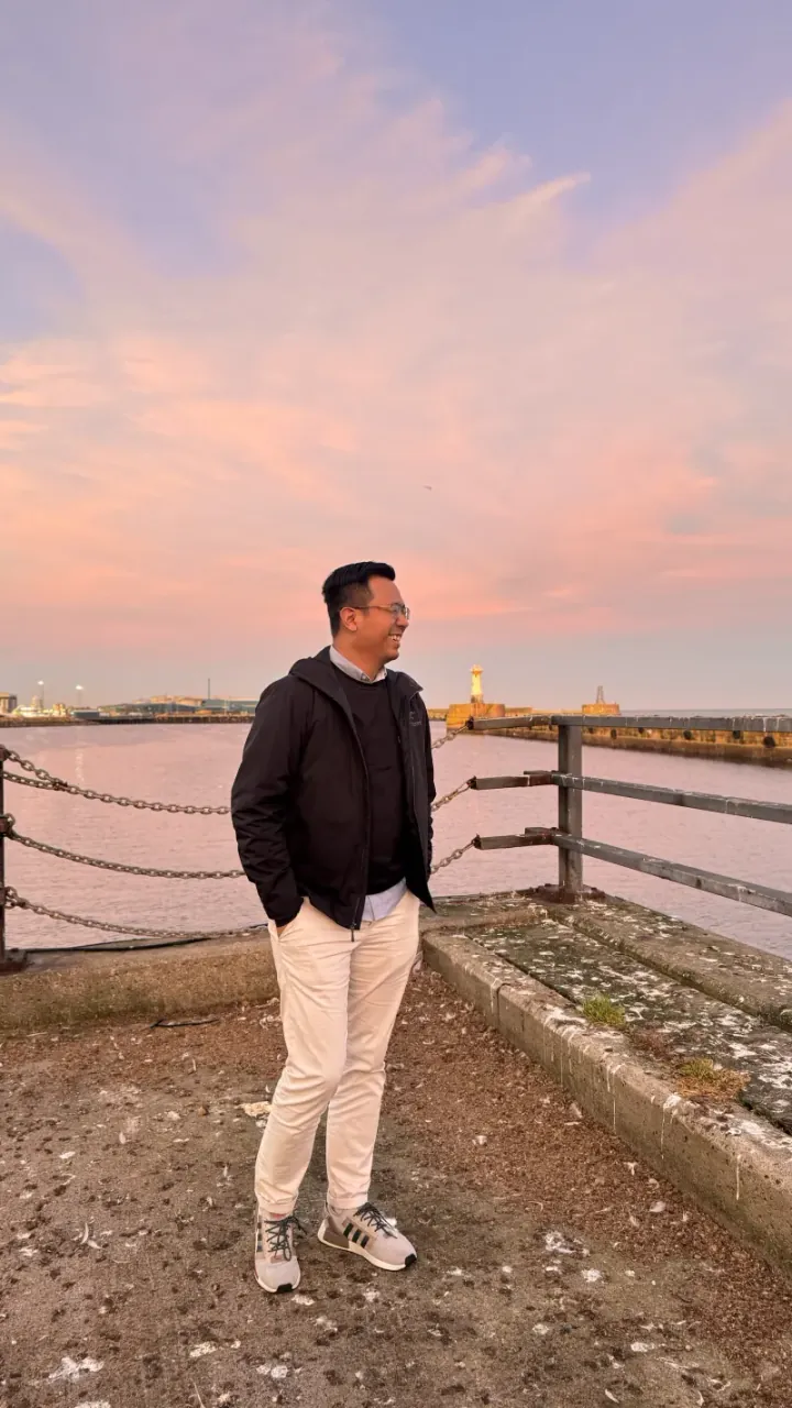 Zahid Aramai at sunset harbour — the eye behind Sorot Studio photography in Kuala Lumpur