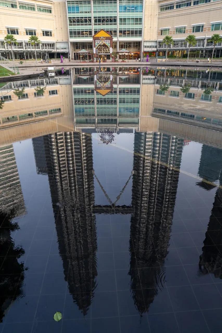 KLCC at Dawn — KLCC Park, Kuala Lumpur, by Sorot Studio